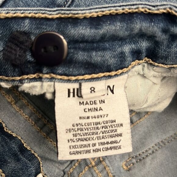 Hudson cuffed jeans kids size 8 - Picture 5 of 7